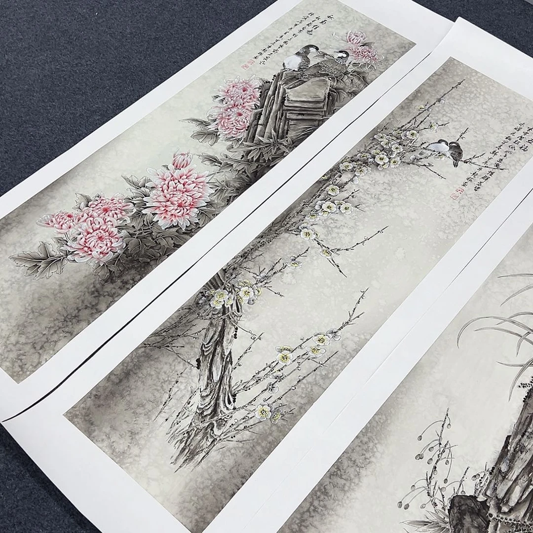 国画国画纯手绘作品欣赏