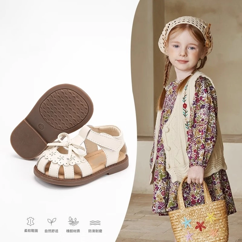 厂家直销女宝凉鞋小童公主鞋夏季软底婴儿学步鞋机能凉鞋1-2一3岁