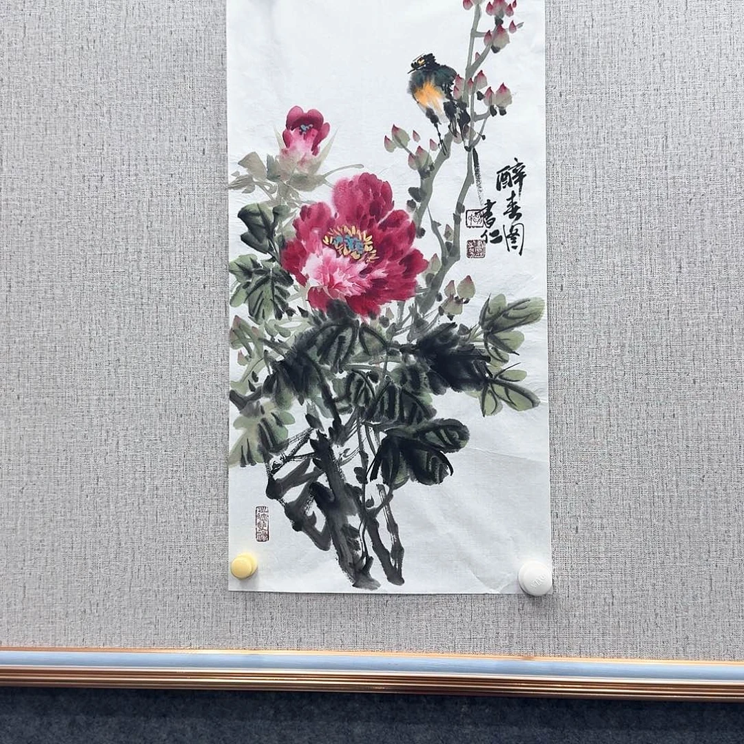 国画国画亲笔手绘