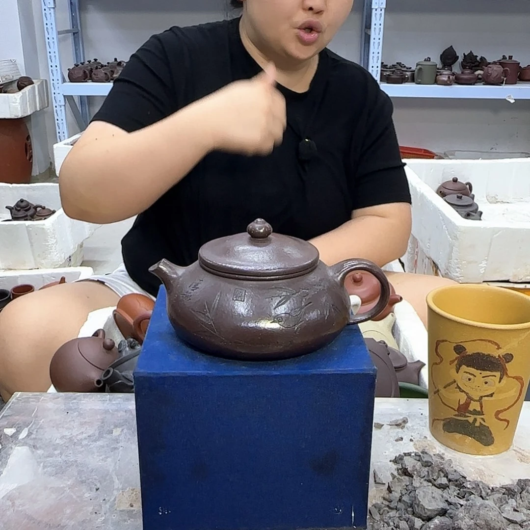 紫砂茶壶宜兴紫砂壶瑕疵处理