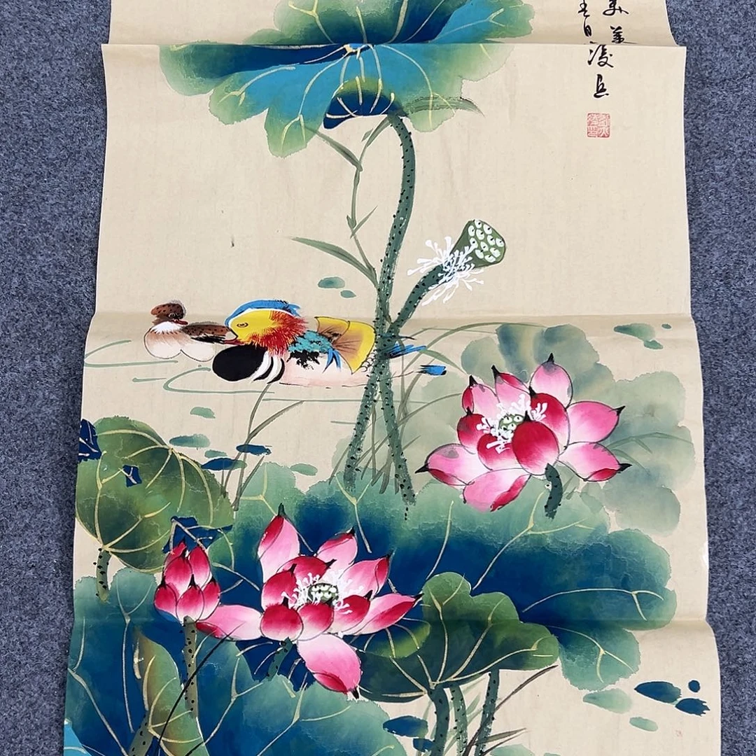 国画纯手绘作品图