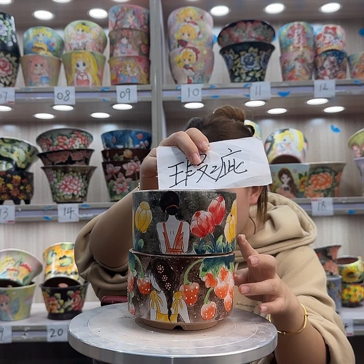 紫砂花盆瑕疵瑕疵461