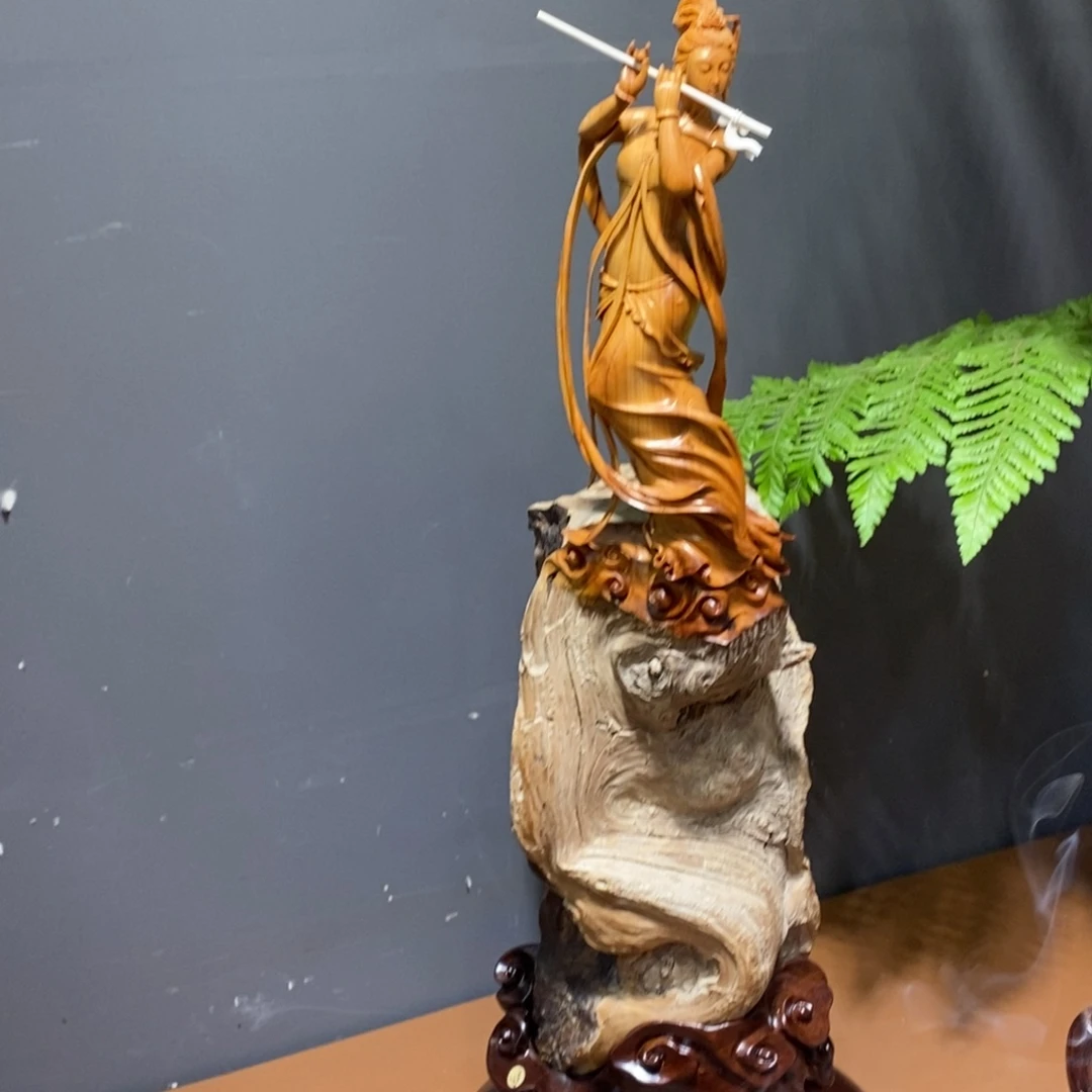 柏木（崖柏）敦煌飞天意境生动