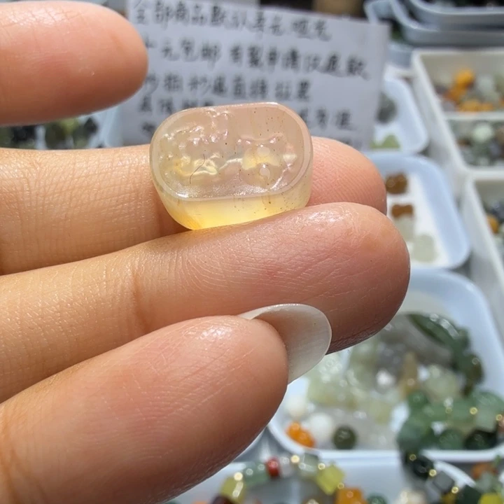未镶嵌和田玉珠宝半成品