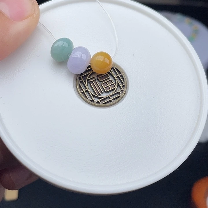 未镶嵌手链翡翠天然翡翠珠