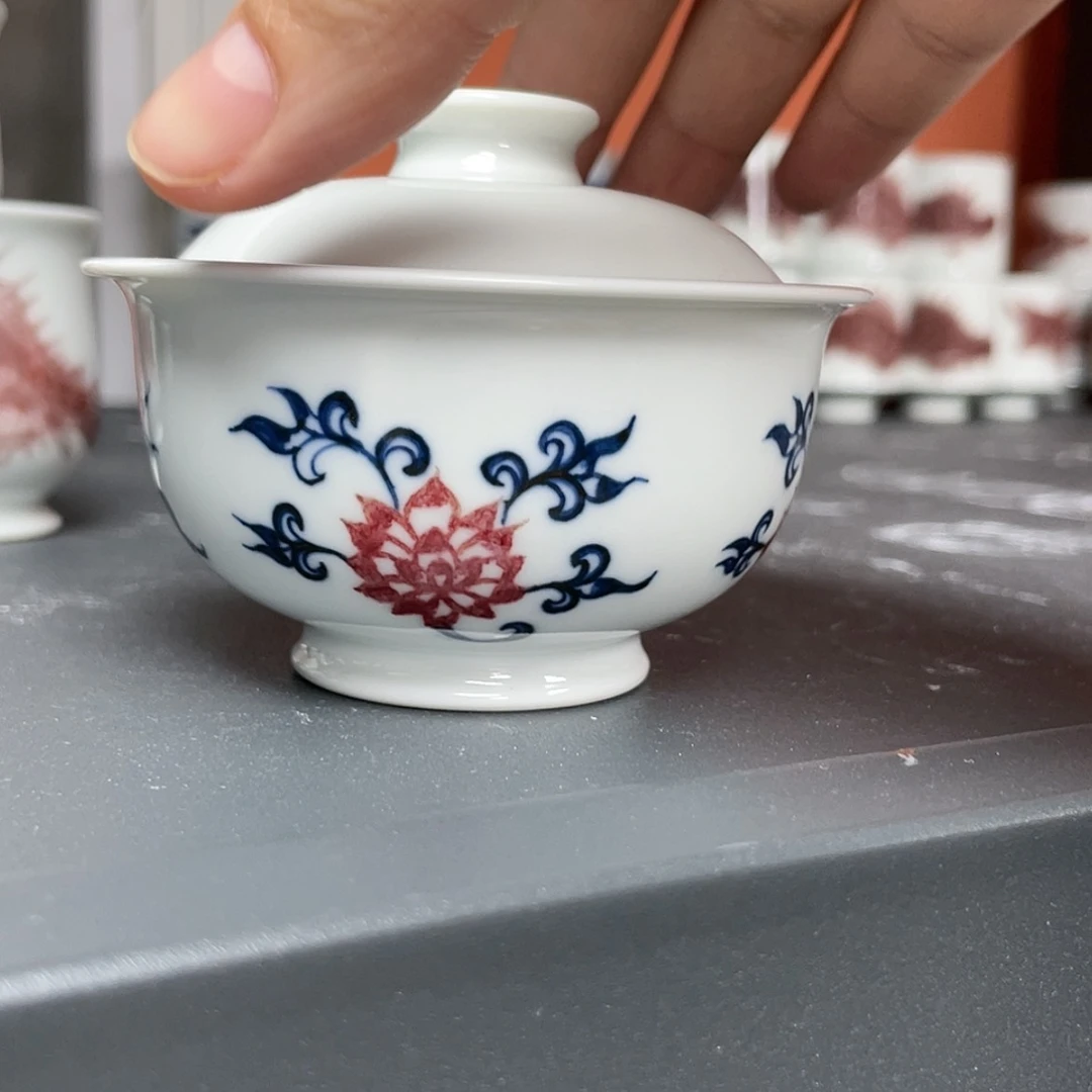 【闪购商品】景德镇陶瓷手工茶具瑕疵