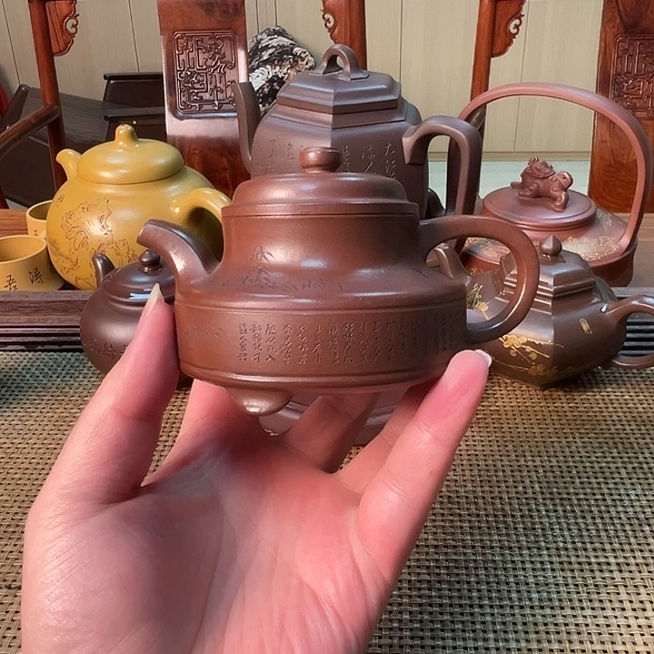 紫砂茶壶宜兴紫砂壶5