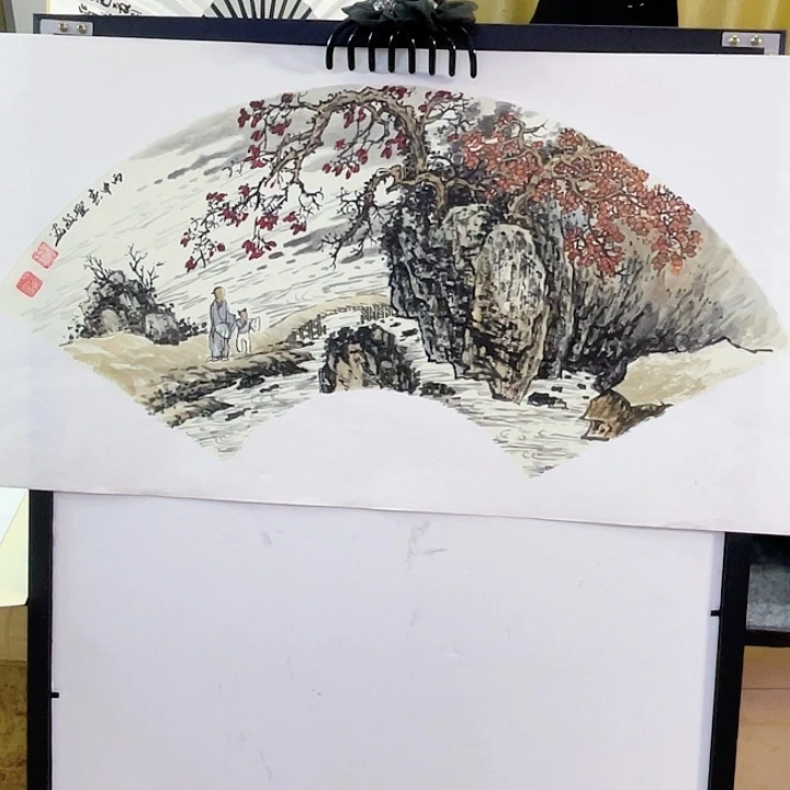 国画张圣敏先生纯手绘作品