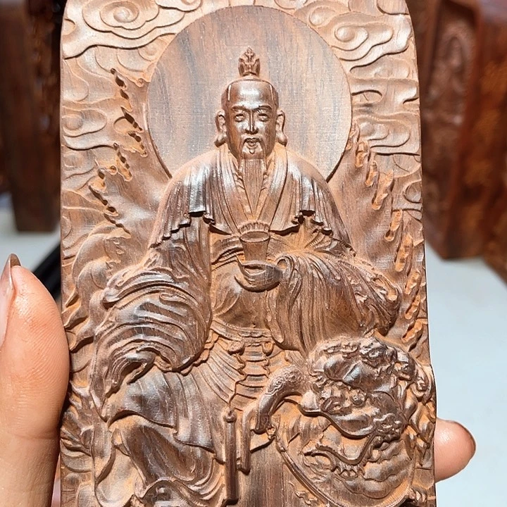 非洲紫檀（红花梨）丹**莲大号六面
