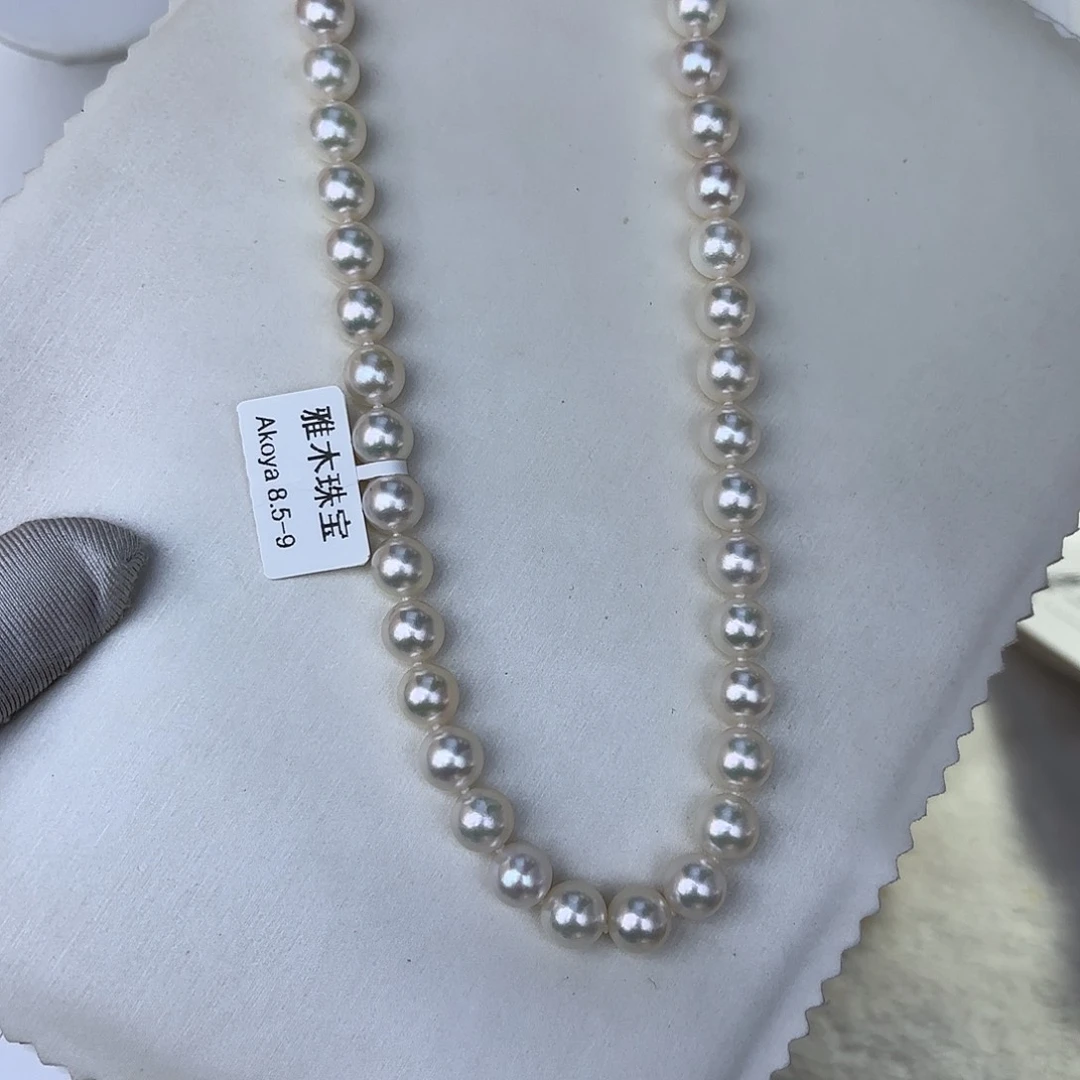 颈饰银S925镶嵌海水珍珠