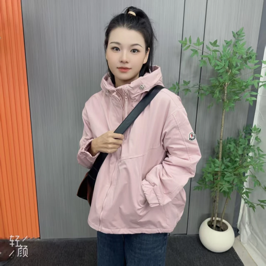 2025新款女装双拉链加二棉户外外套女宽松休闲夹克冲锋衣上衣爆款