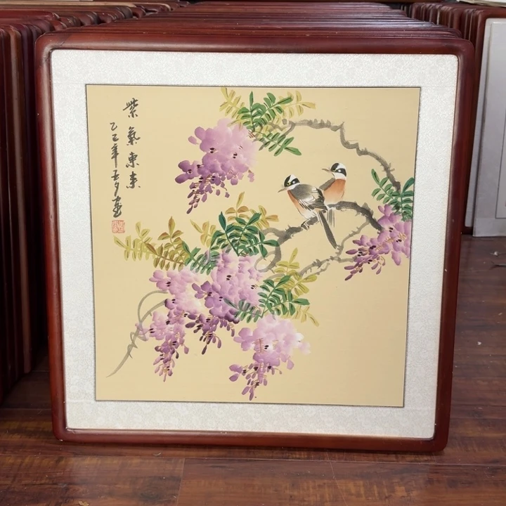 国画带框尺寸63*63厘米