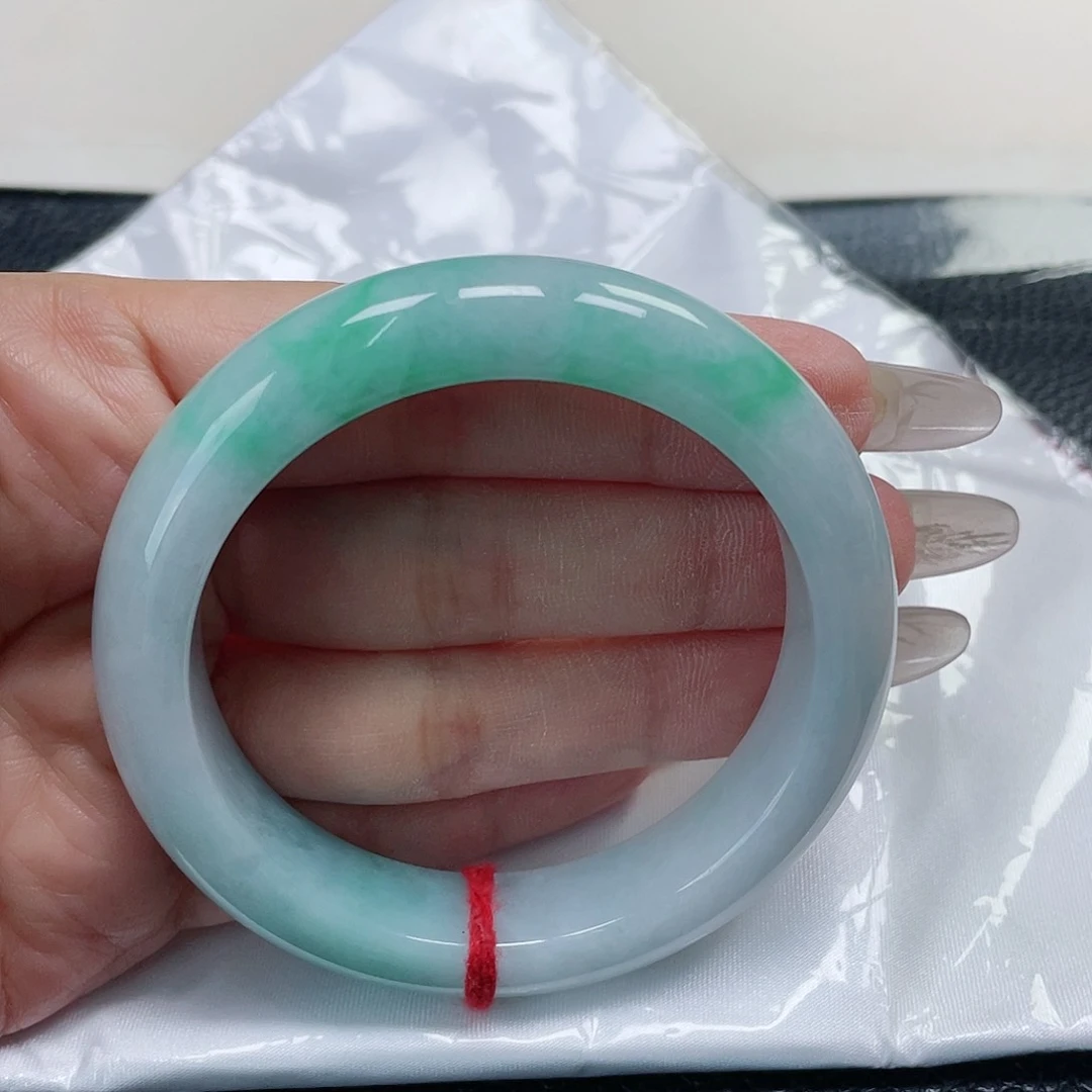 未镶嵌手镯翡翠缅甸翡翠54+