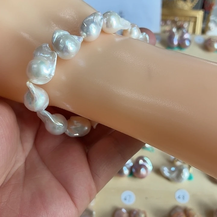 雏***菊手绳未镶嵌淡水珍珠