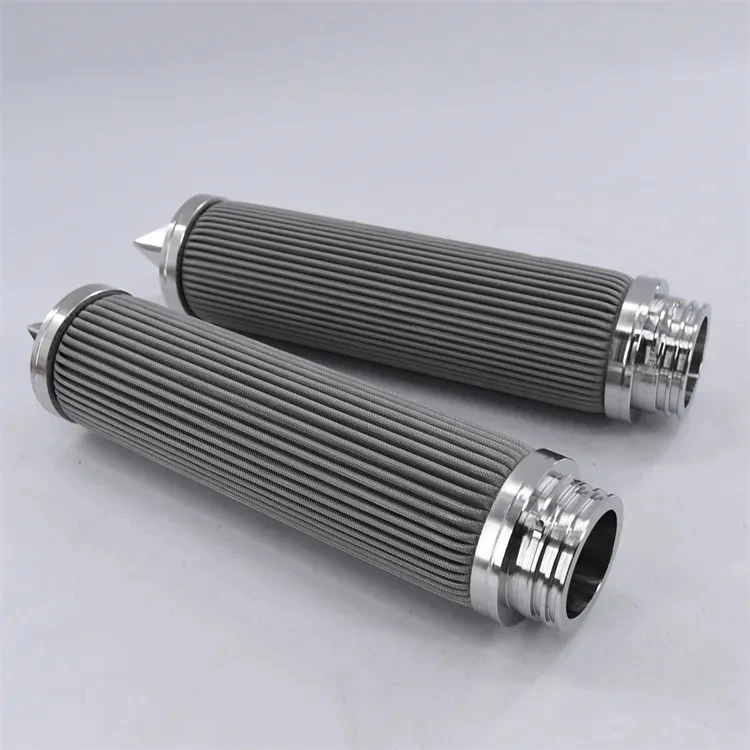 嘉航不锈钢折叠滤芯金属高密度过滤滤芯折波网滤芯折波毡滤芯