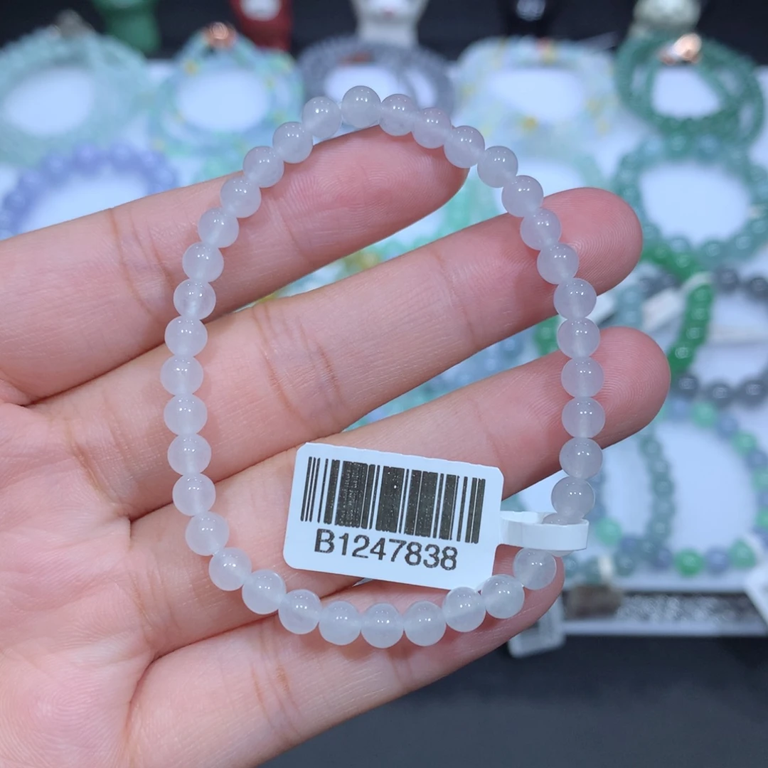 翡翠未镶嵌手串天然