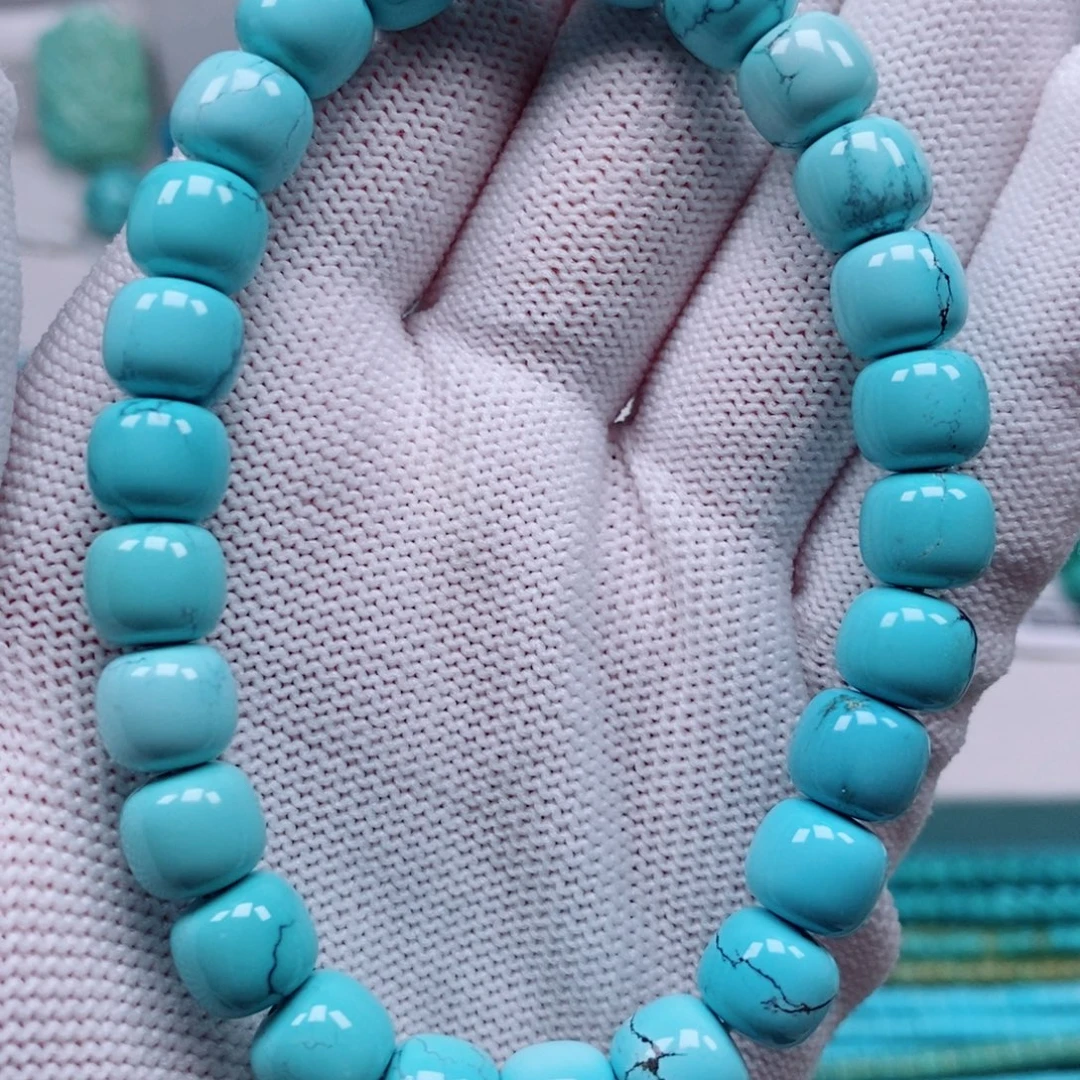 绿松石未镶嵌手串