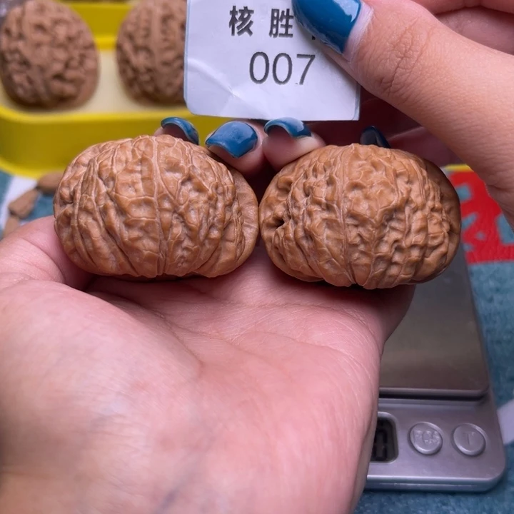 把件文玩核桃南瓜墩44.007