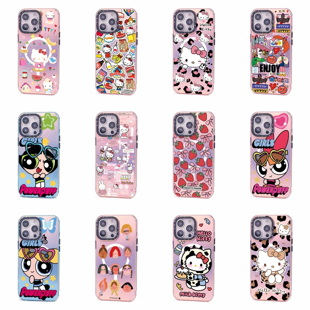 【张野专属】鎏金磁吸镭射创意手机壳适用于苹果16/15/14/13/12系列