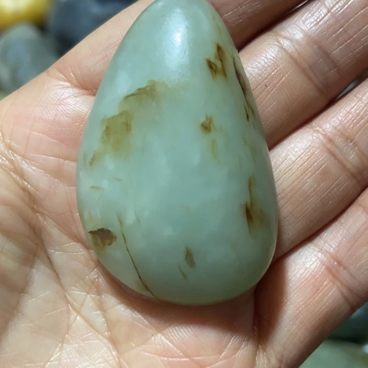 心***暖和田玉（糖玉）未镶嵌挂件