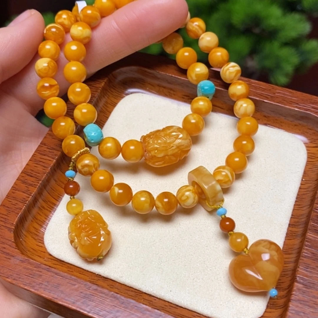 【闪购商品】手链蜜蜡未镶嵌手串