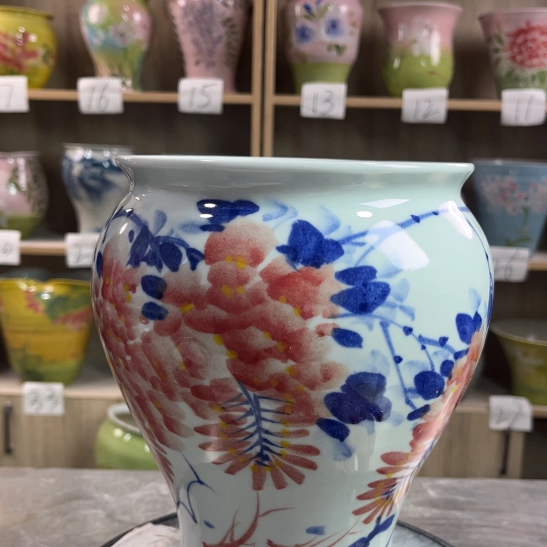 景德镇陶瓷花盆花盆