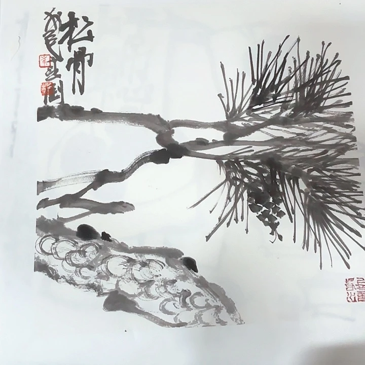 国画崔春刚国画作品