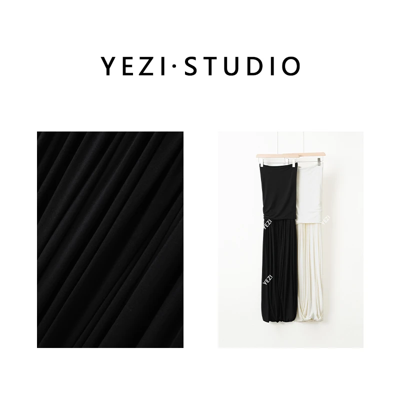 【水母连衣裙】设计感立裁耗料大裙摆双层纽结连衣裙25134011-2/16