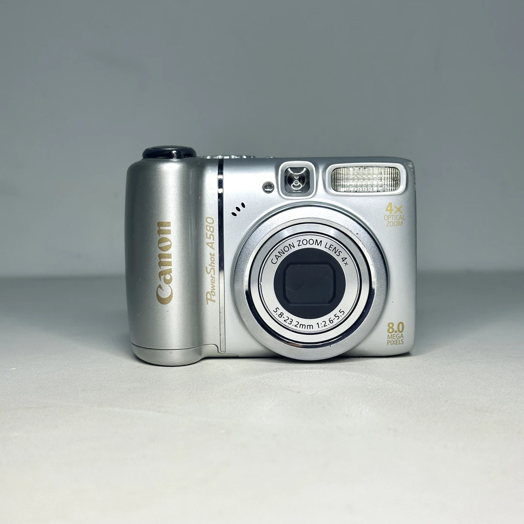 95新 Canon/佳能 a580 中文精品成色 氛围感冷白皮ccd相机2️⃣