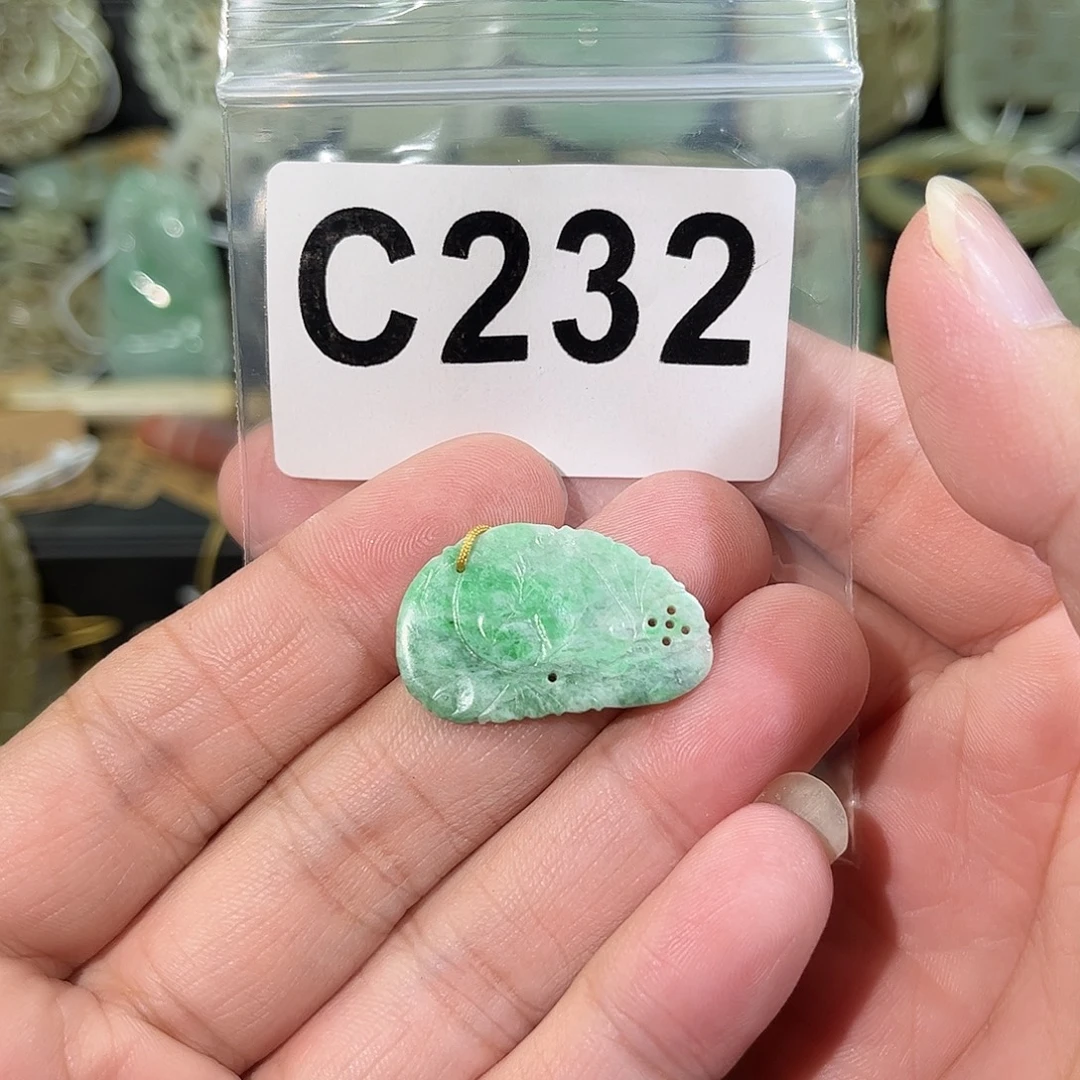 颈饰未镶嵌翡翠花片
