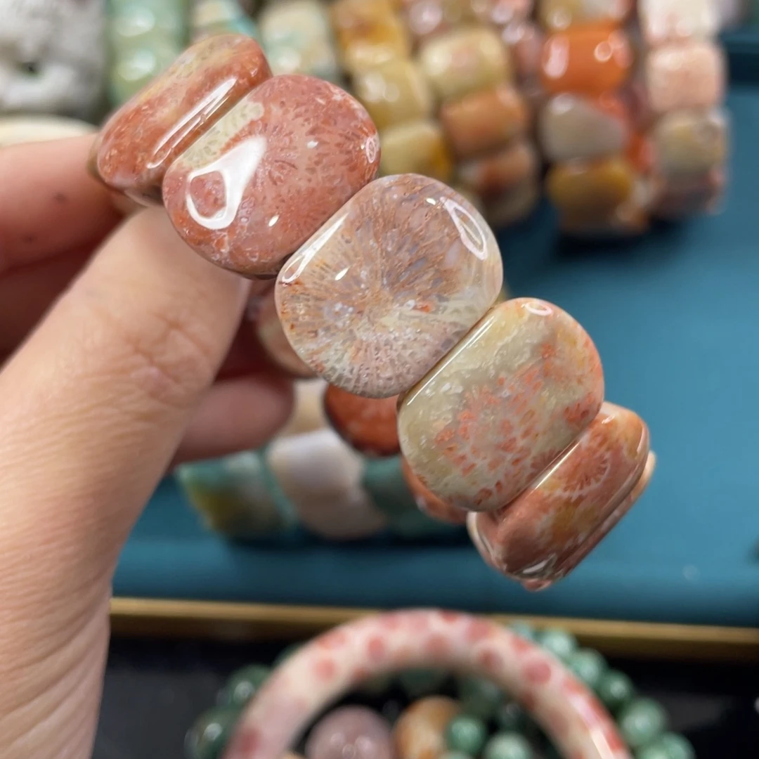 未镶嵌手镯硅化玉