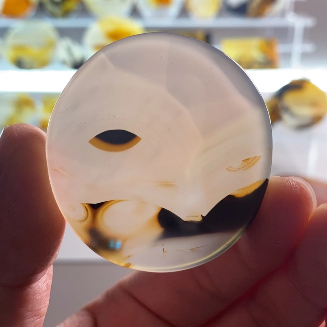 玛瑙/玉髓合金颈饰