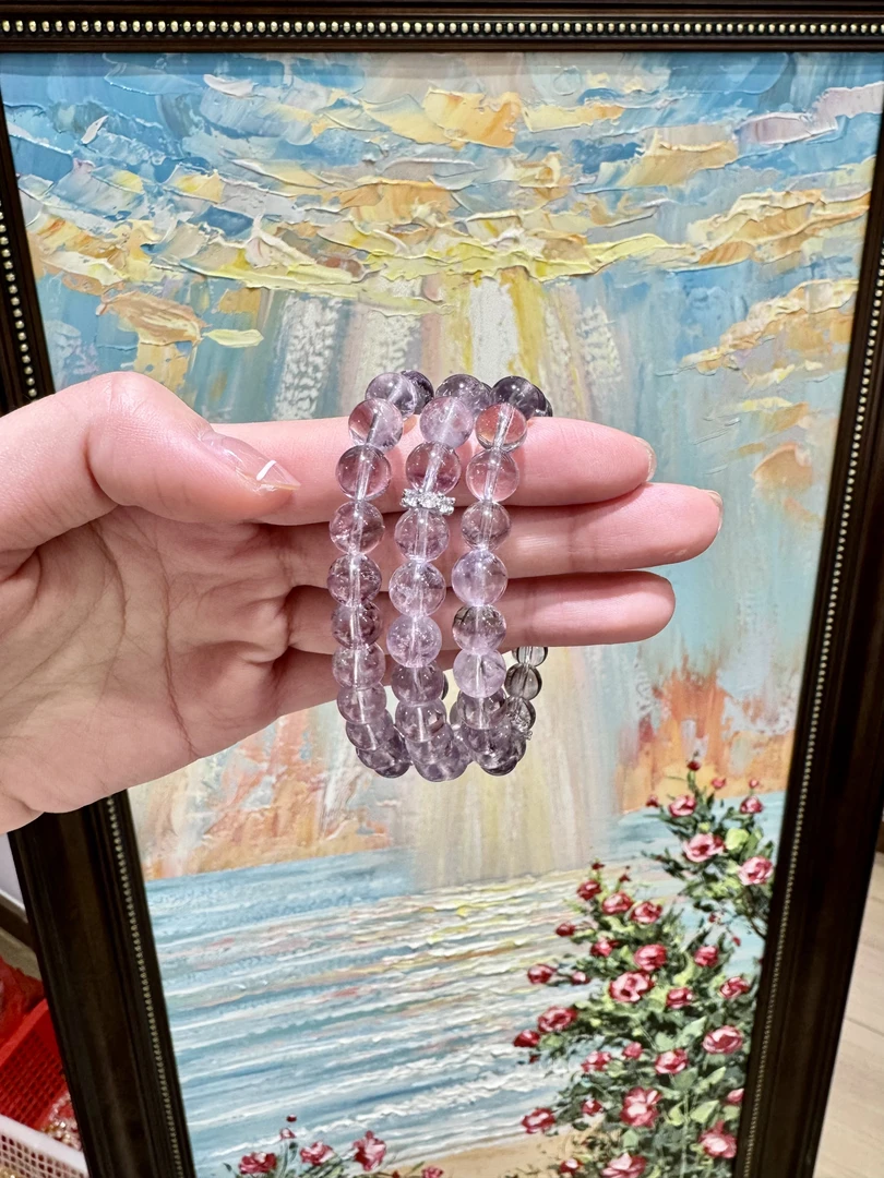天然紫水晶手串 多样性发一 Z12