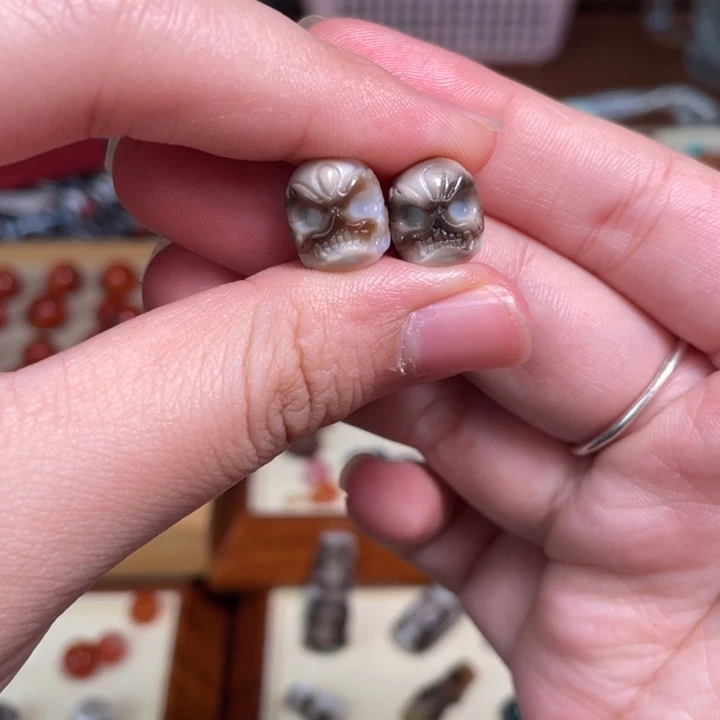 玛瑙/玉髓未镶嵌颈饰17