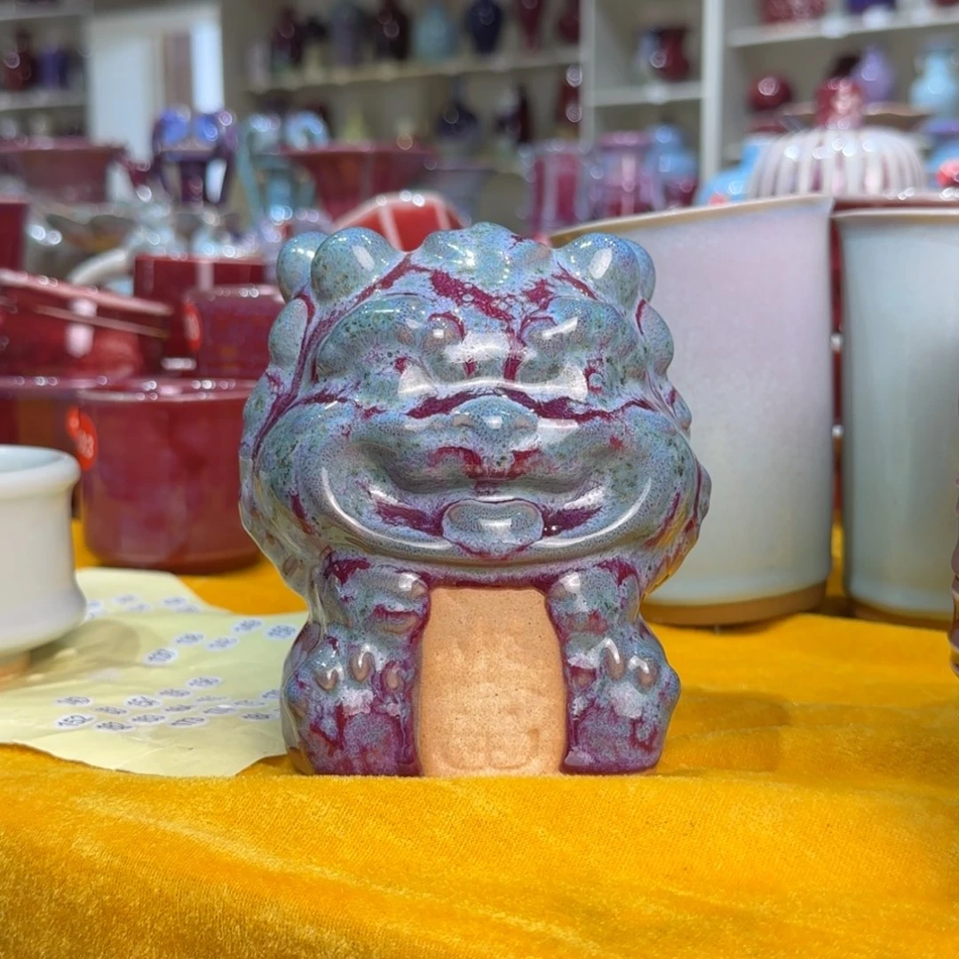 摆件郑家钧窑摆件