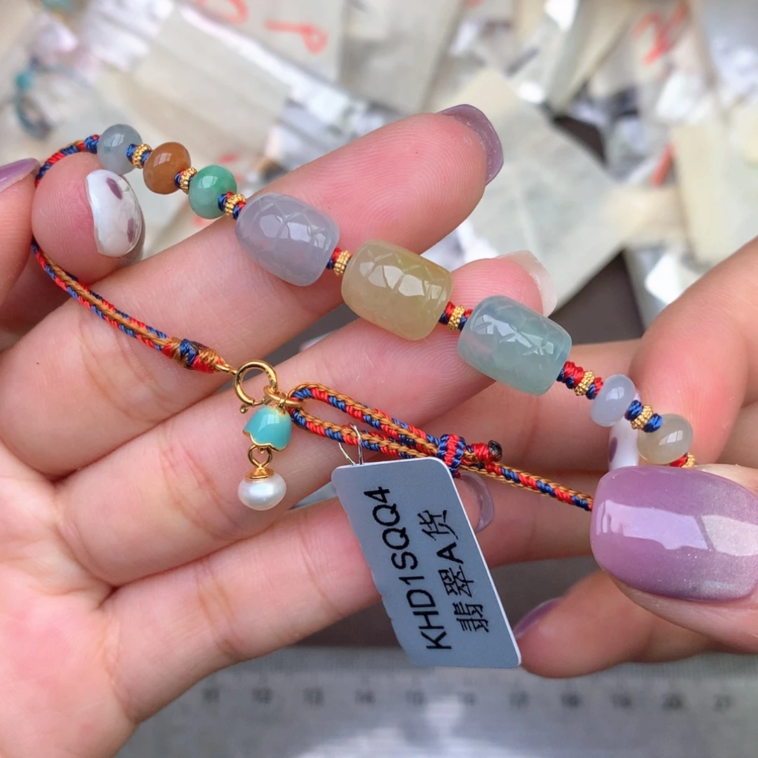 *****翡翠银S925镶嵌挂件30