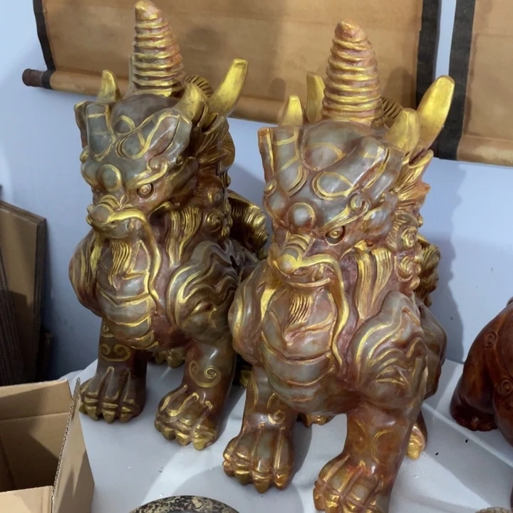 摆件。    独角兽。