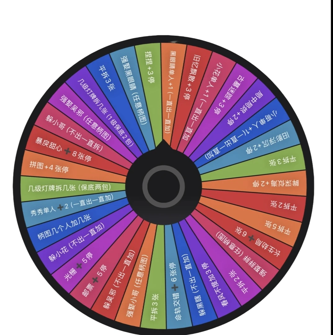 DMBJ【大转盘】盗墓笔记长白孤灯撕撕乐