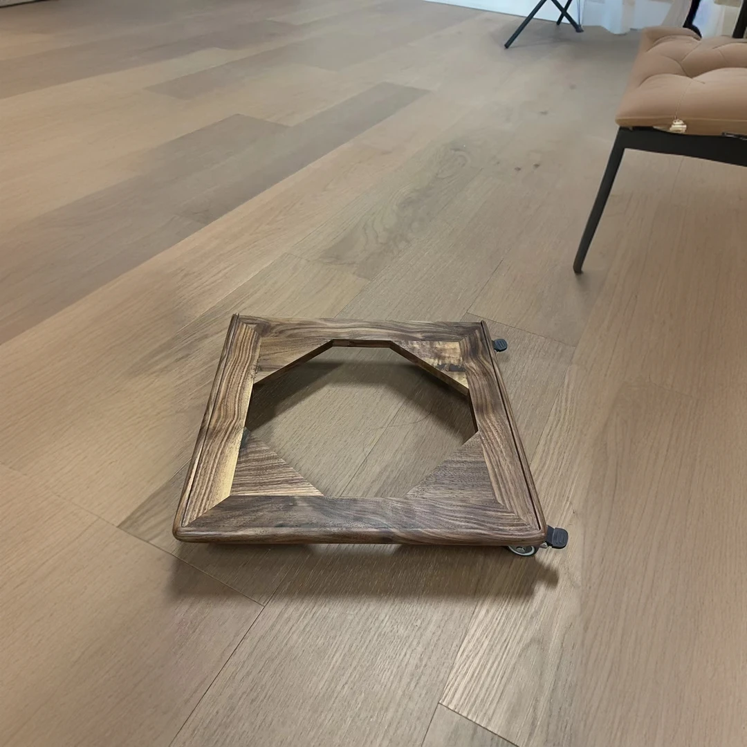 【北美黑胡桃】原木纹理精致移动茶几新中式斗柜简约客厅托盘