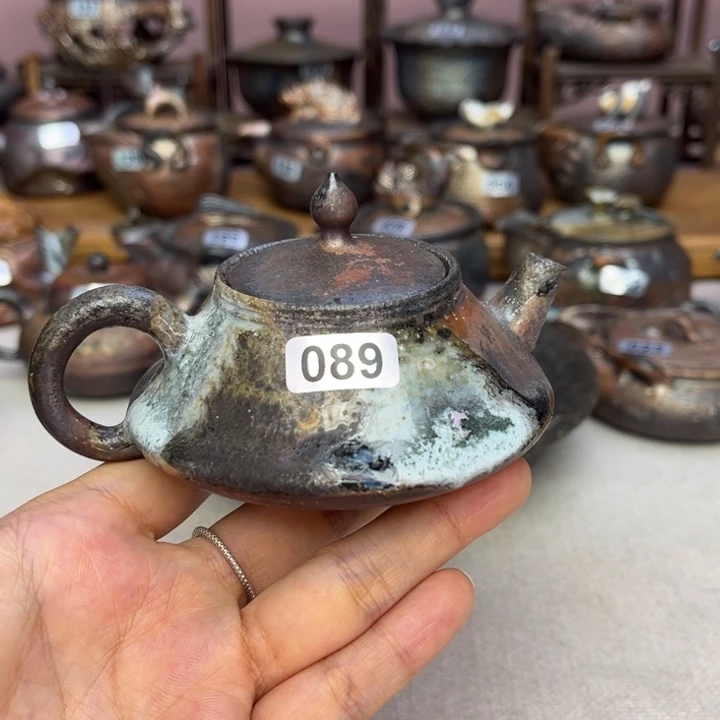 壶裸柴烧陶瓷茶具