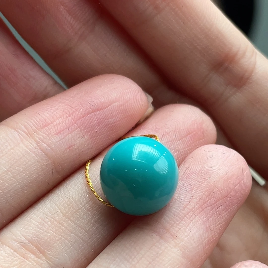 绿松石未镶嵌颈饰