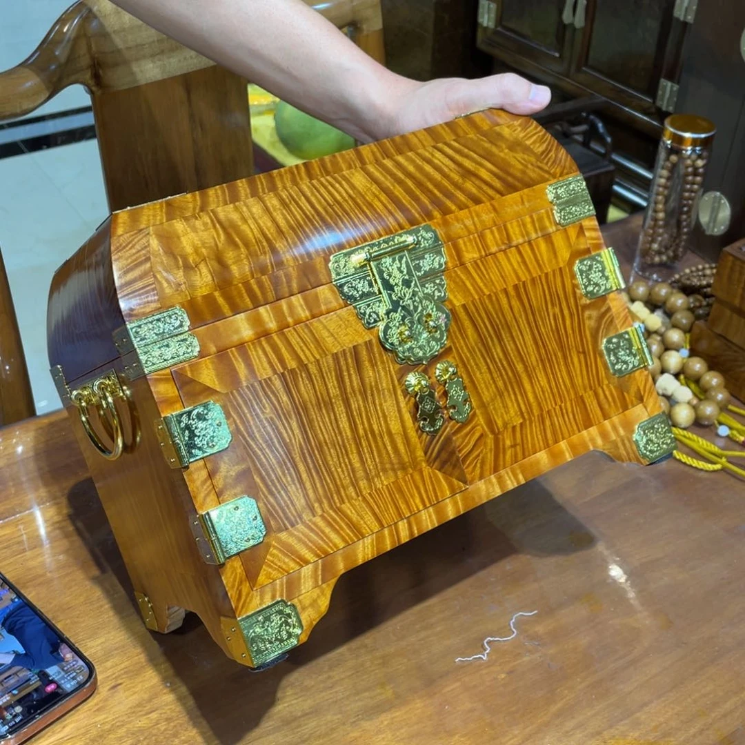 金丝楠简***?金丝楠首饰箱1