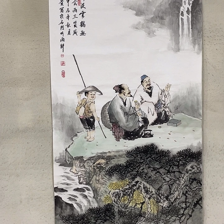 国画国画作品集的故事