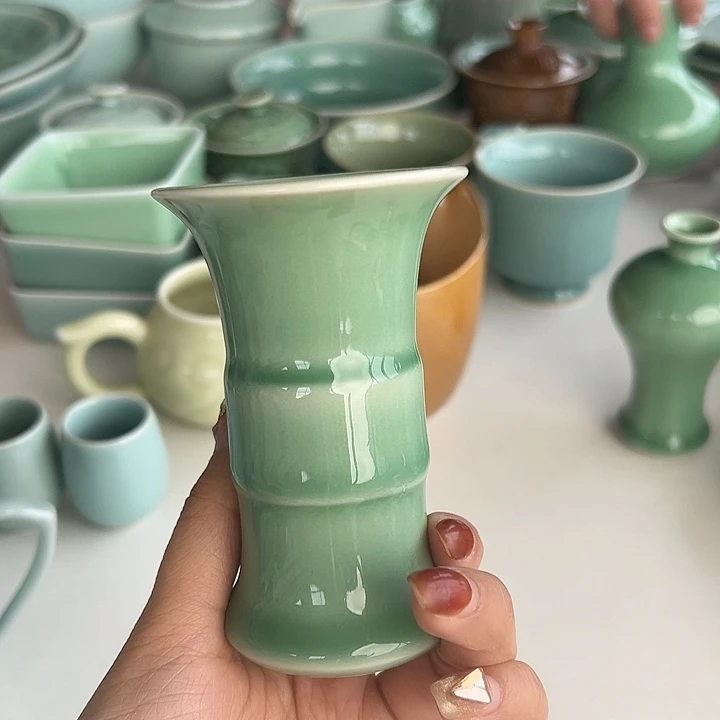 小米茶器龙泉青瓷