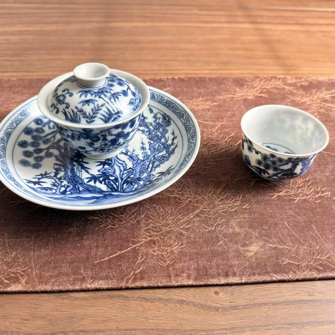 景德镇青花松竹梅系列