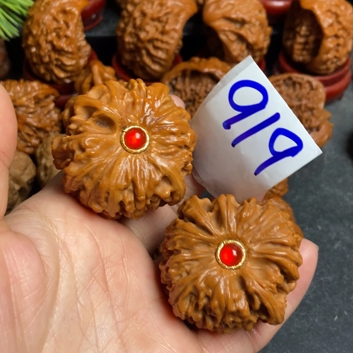 文玩核桃把件狮子919