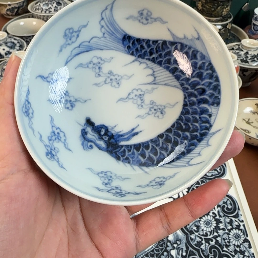 F***、景德镇纯手工手绘