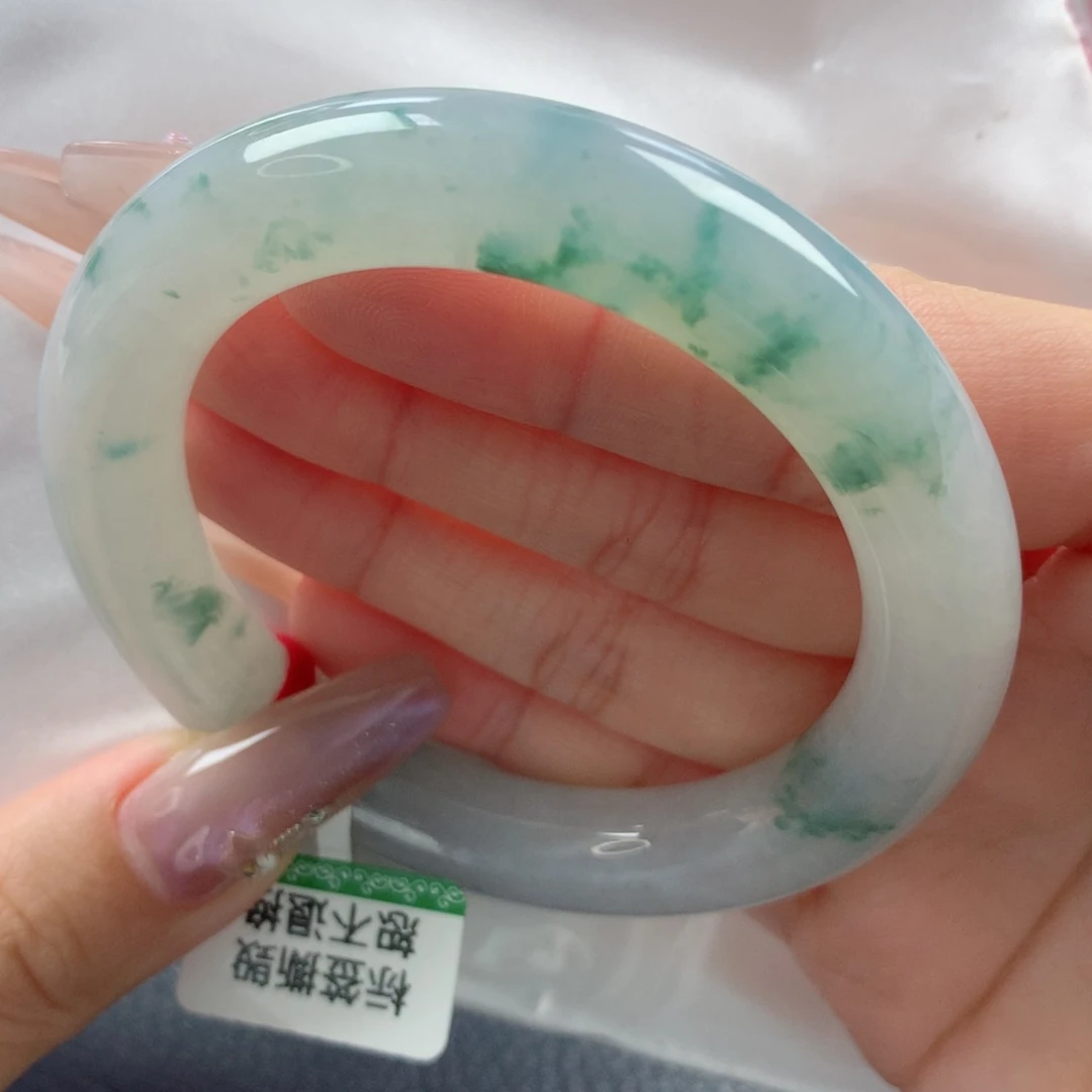 未镶嵌手镯翡翠缅甸天然翡翠A货53