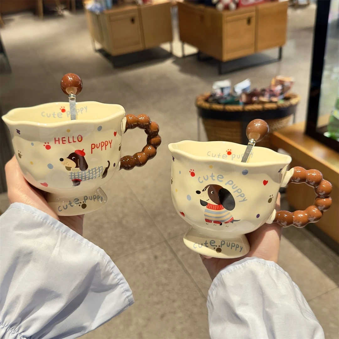 高颜值ins生日礼物礼品便宜显贵送男女朋友女生小众复古马克杯AFF