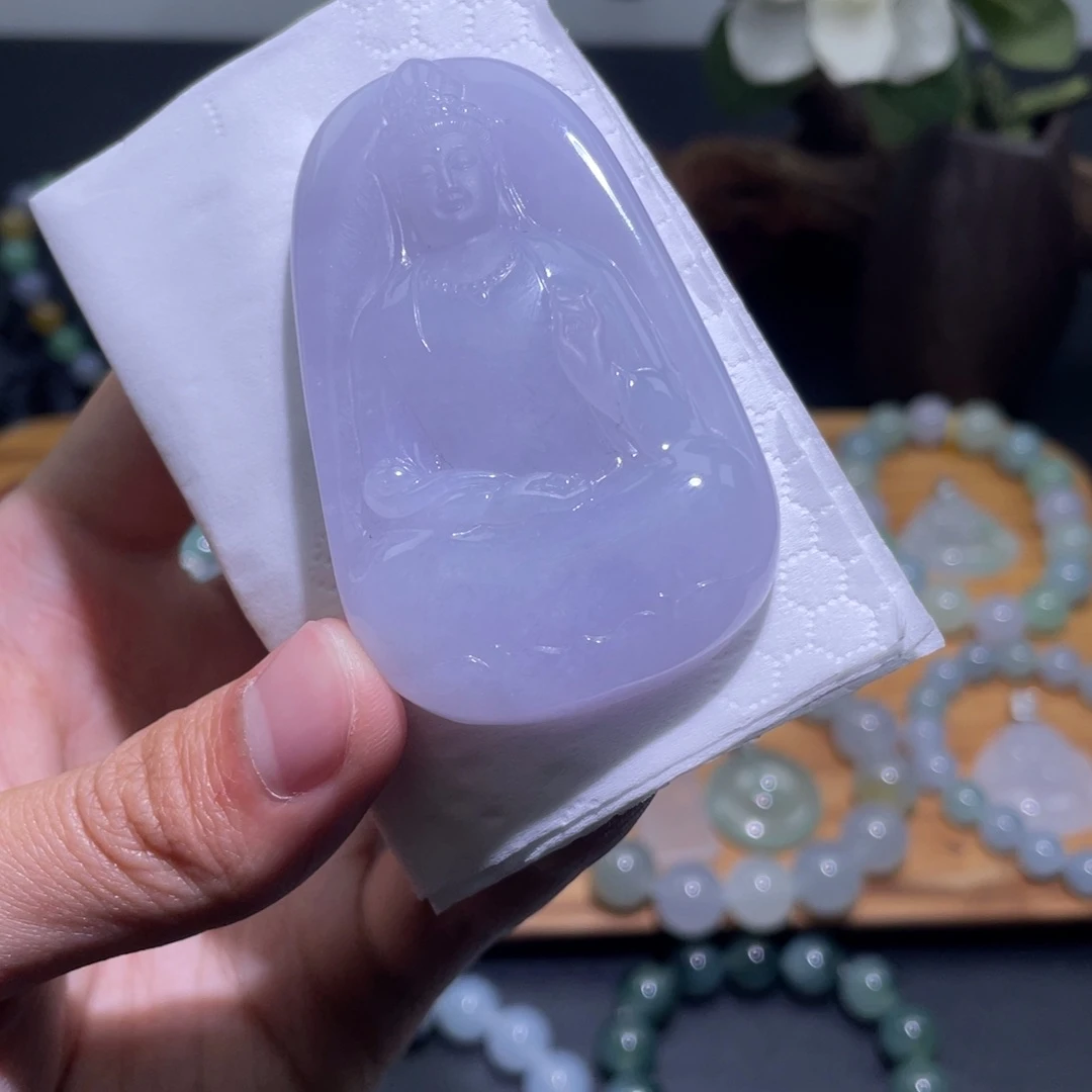 定制翡翠未镶嵌观音月入百万